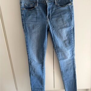 Frame Denim Light Blue Skinny Jeans